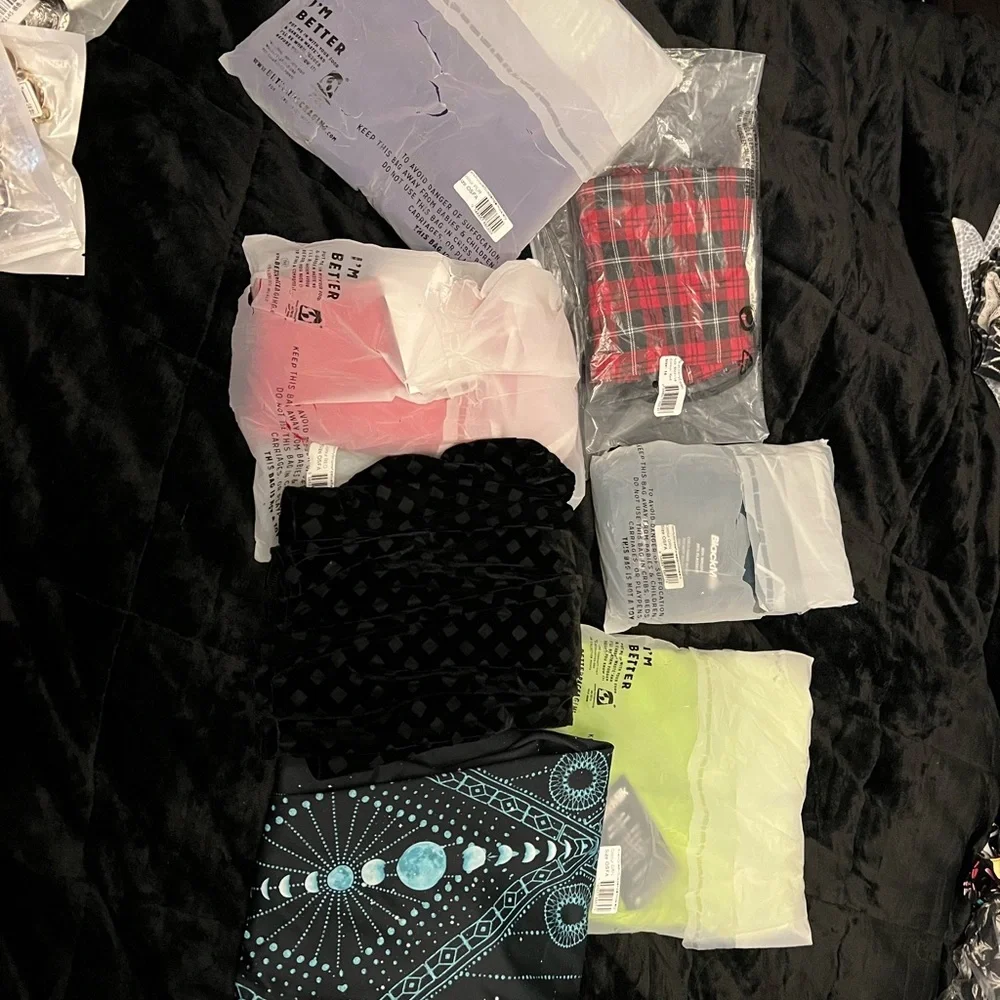 Blackmilk OSFA tights, belt and L leggings bundle - Picture 1 of 8